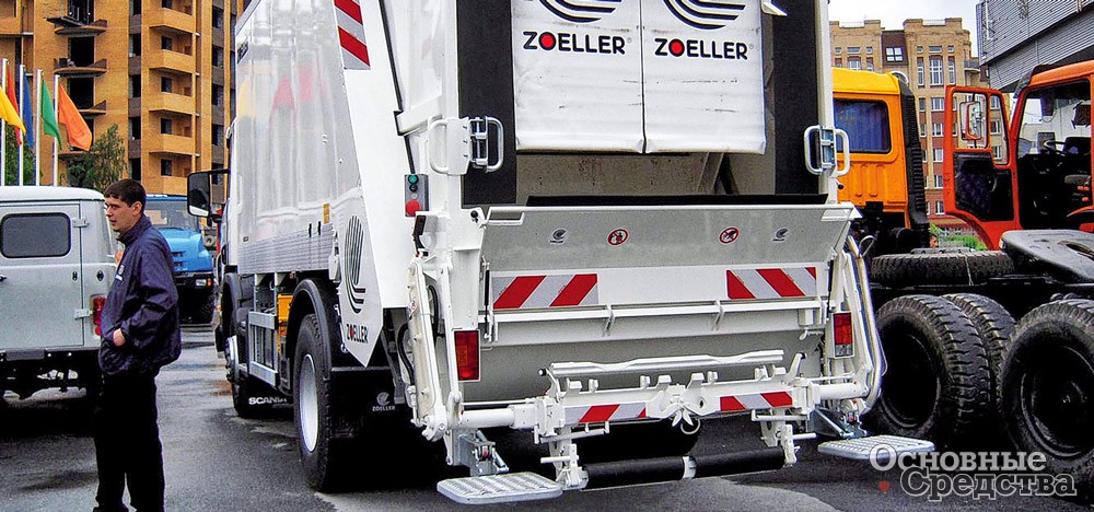 Многокамерный мусоровоз Zoeller Medium XLSI