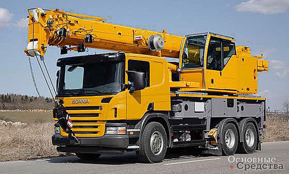 35-тонный Liebherr 1035 по грузовысотным характеристикам даст фору многим отечественным 40-тонникам