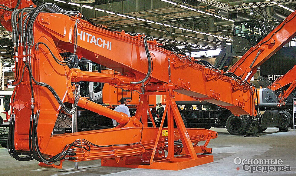 Сверхдлинное рабочее оборудование Hitachi  ZX470LCH-3