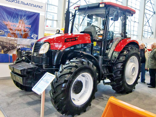 Рынок и производство с/х тракторов в России в 2015 г.