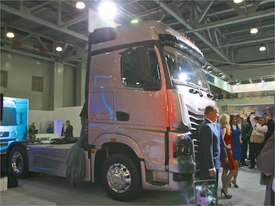 Премьера нового грузовика КАМАЗ на «Комтрансе-2017»