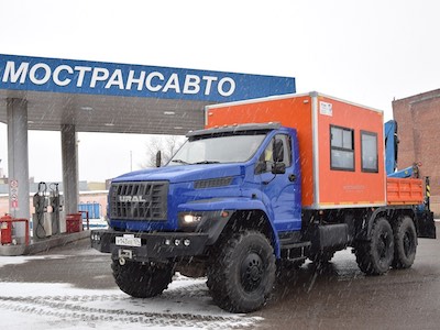 «Группа ГАЗ» передала в опытную эксплуатацию компании «Мострансавто» автомобиль «Урал NEXT» для ремонтных работ
