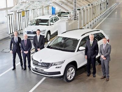 Volkswagen Group Rus запускает производство ŠKODA KODIAQ в Нижнем Новгороде