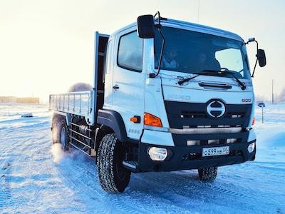 Дизельные грузовики Hino прошли испытание морозом в -60 °C