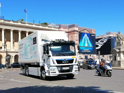 MAN Truck and Bus SE выпустил первую партию грузовиков на электрической тяге