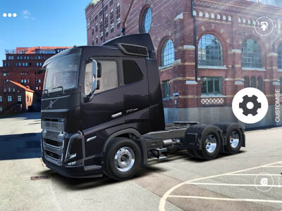 Volvo Truck Builder  – конфигуратор нового модельного ряда Volvo с элементами дополненной реальности