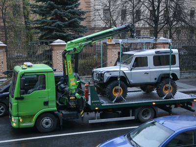 Крупная поставка эвакуаторов в Москву