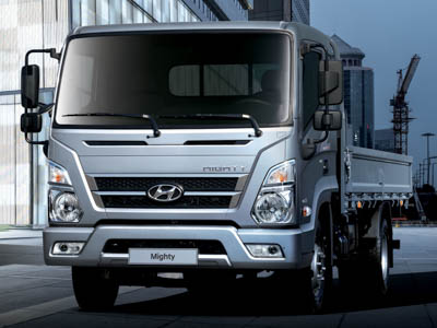 Hyundai Mighty полностью сменили предыдущее поколение грузовиков HD78