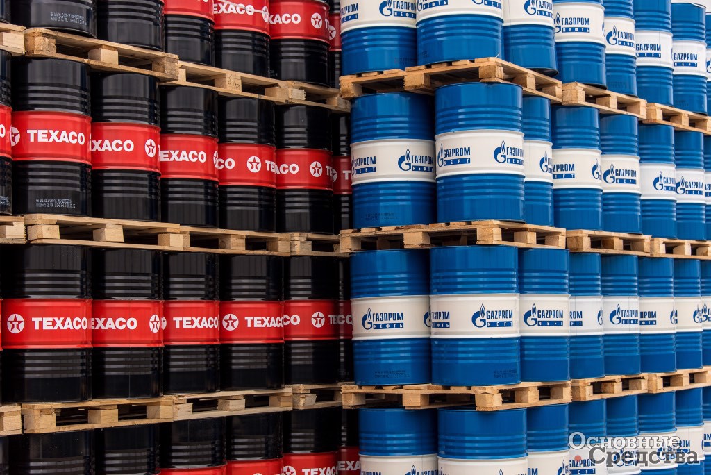 «Газпромнефть» производит судовые масла под брендом Texaco
