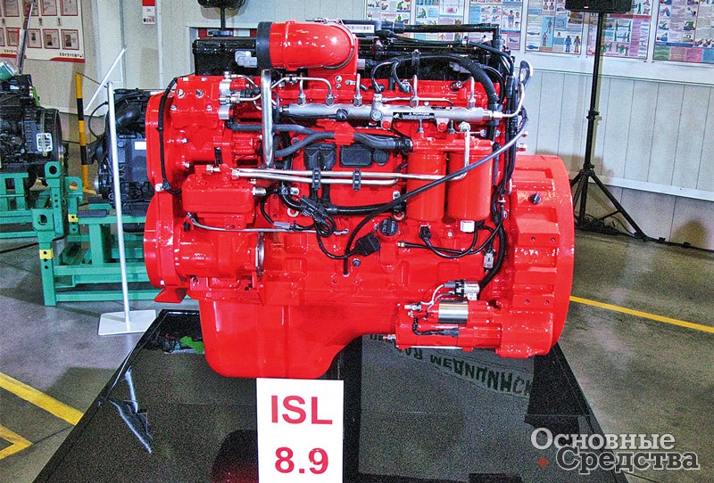 «Именинник» - двигатель новой серии ISL