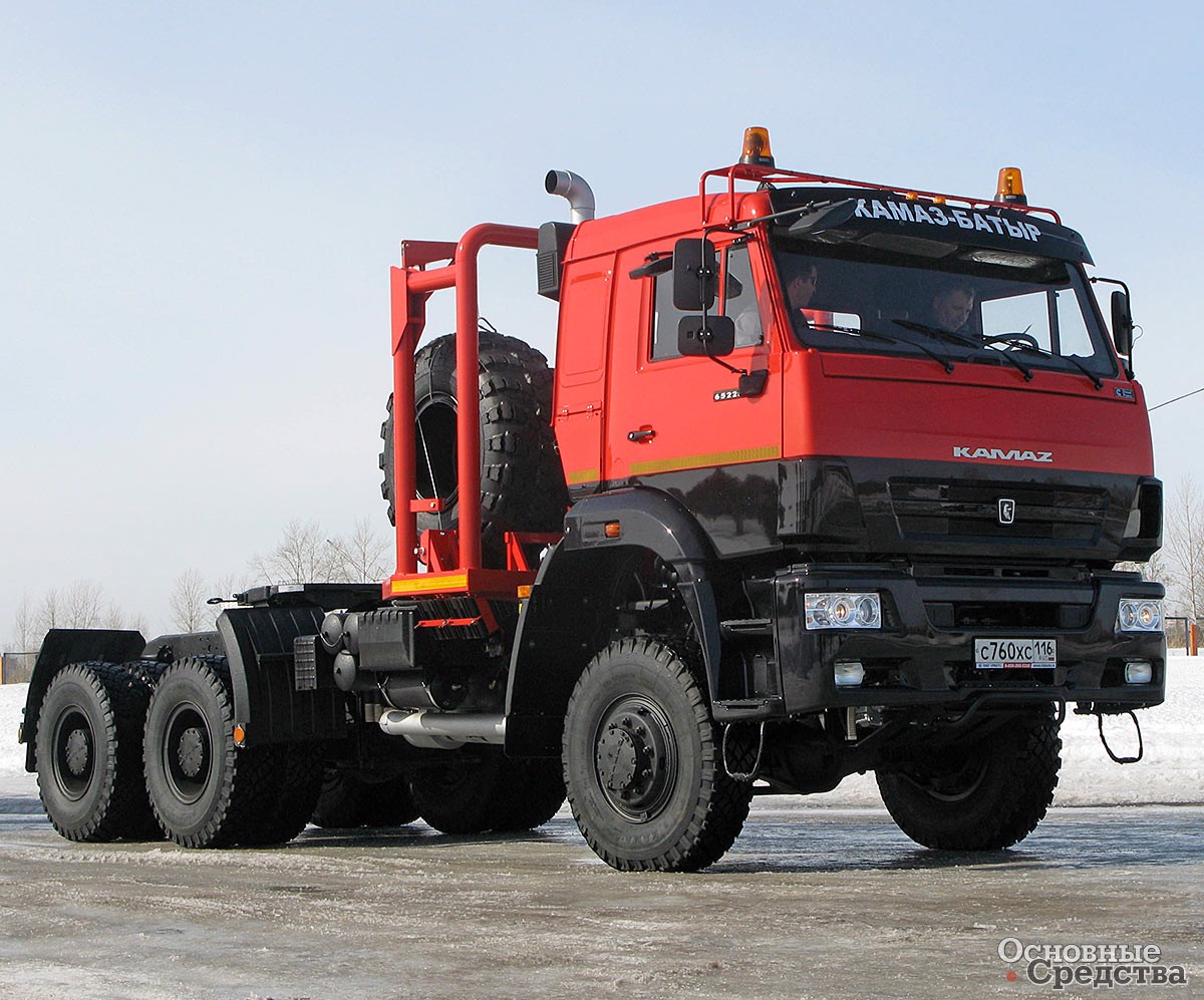 КАМАЗ-Батыр 65225 RG (6х6) с двигателем ISL