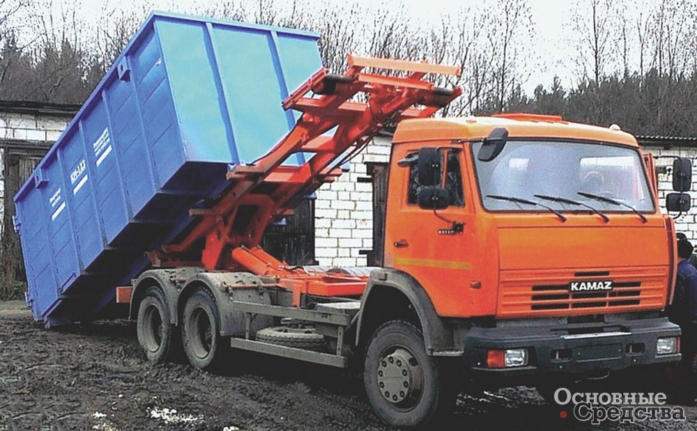 Тросовый КамАЗ-65115