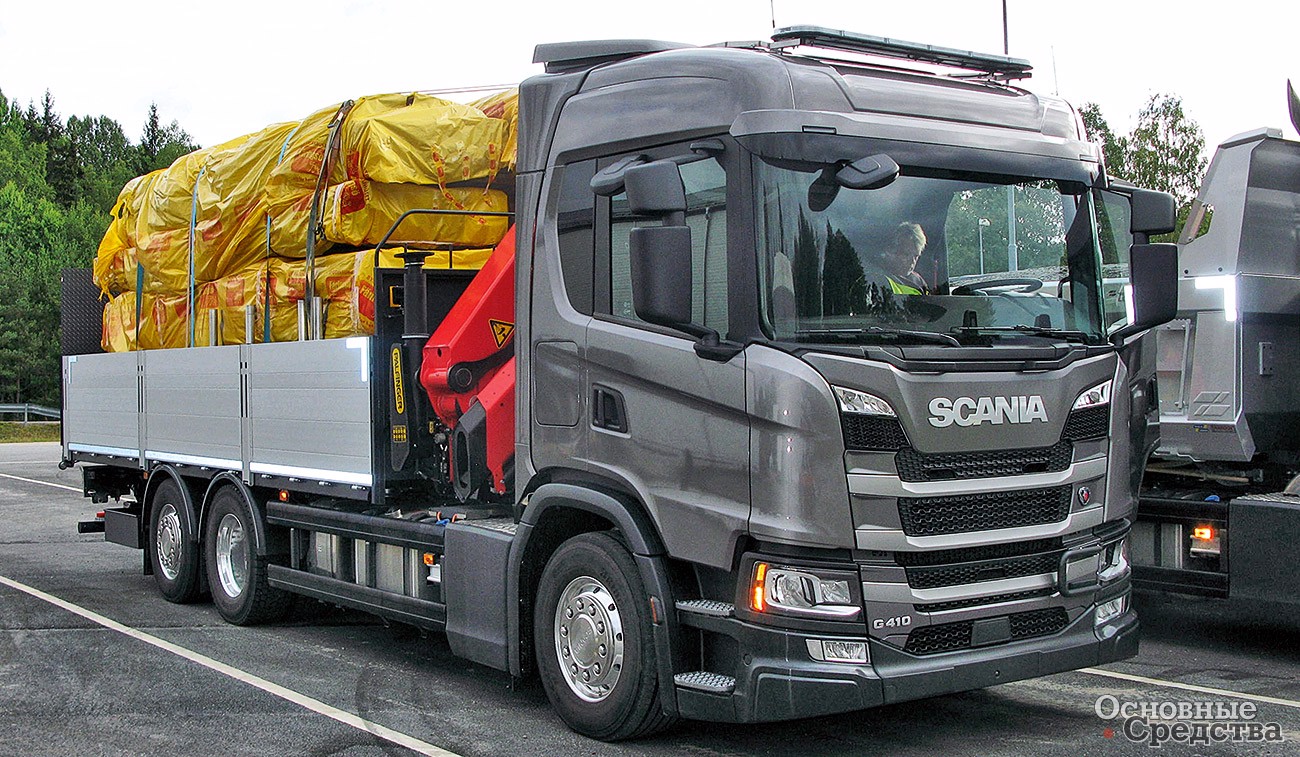 Грузовой автомобиль scania