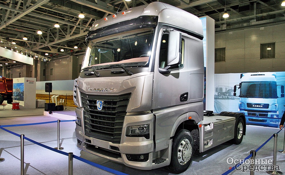 Первый концепт грузовика нового поколения КАМАЗ-54901 с  кабиной К5