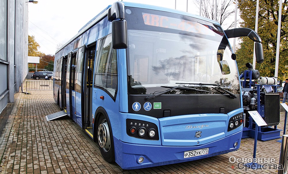 Автобус ДВС-4293 «Вихрь», представленный ООО «Д.В.С. эко»