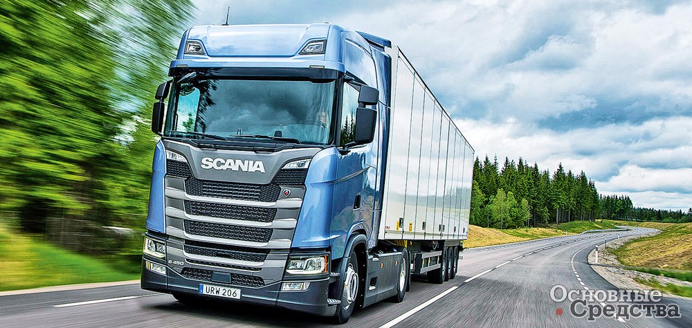 Scania, модель 2017 г.
