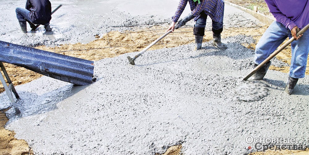 Укладка бетона в холодное время: потребуются термоэлектрические маты