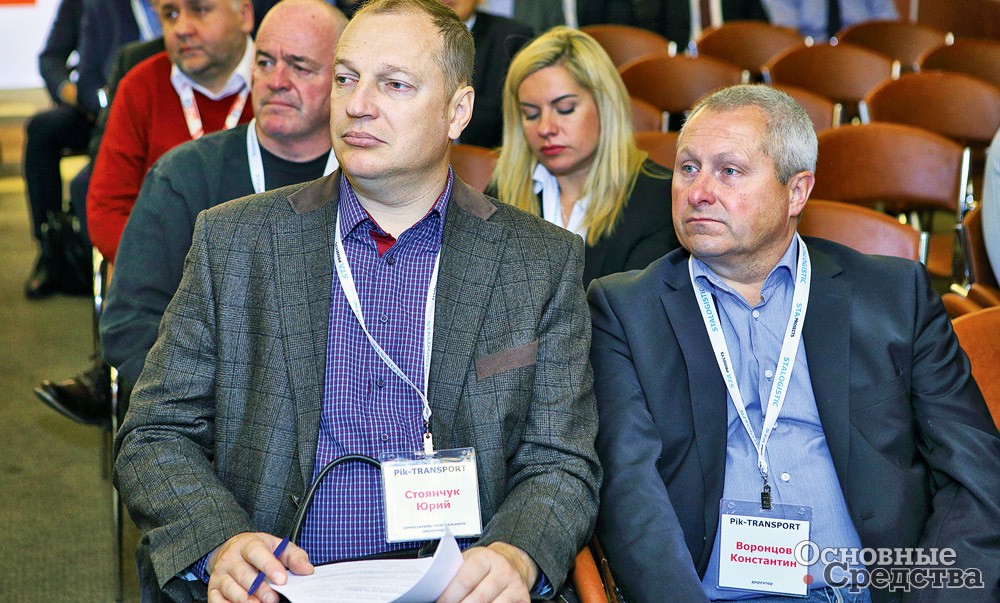 Представители ООО «ПиК-Транспорт» слева направо: Юрий Стоянчук и Константин Воронцов