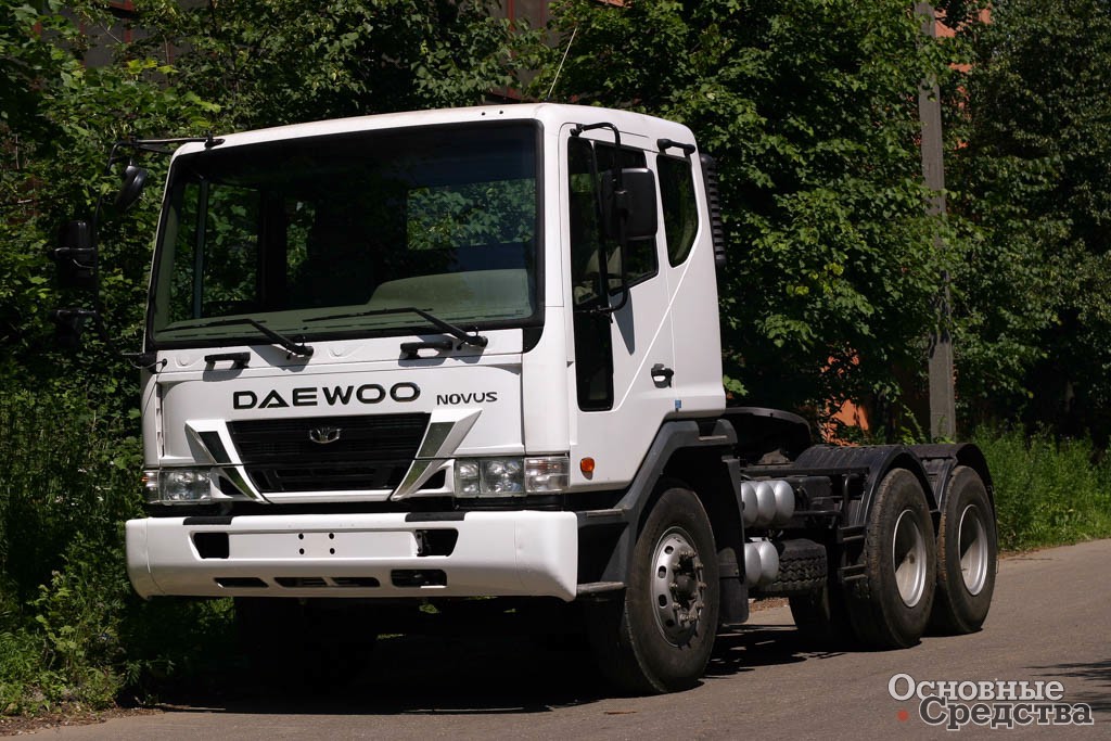 Тягач Daewoo Novus 6x4 (съемка 2005 г.)
