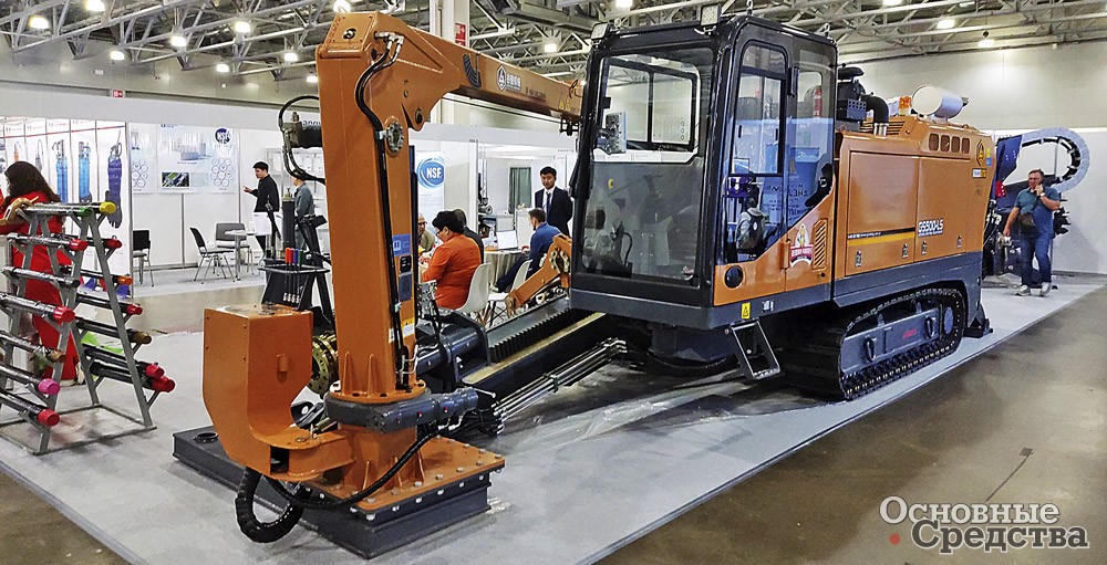 Большая установка ГНБ Goodeng GS500-LS