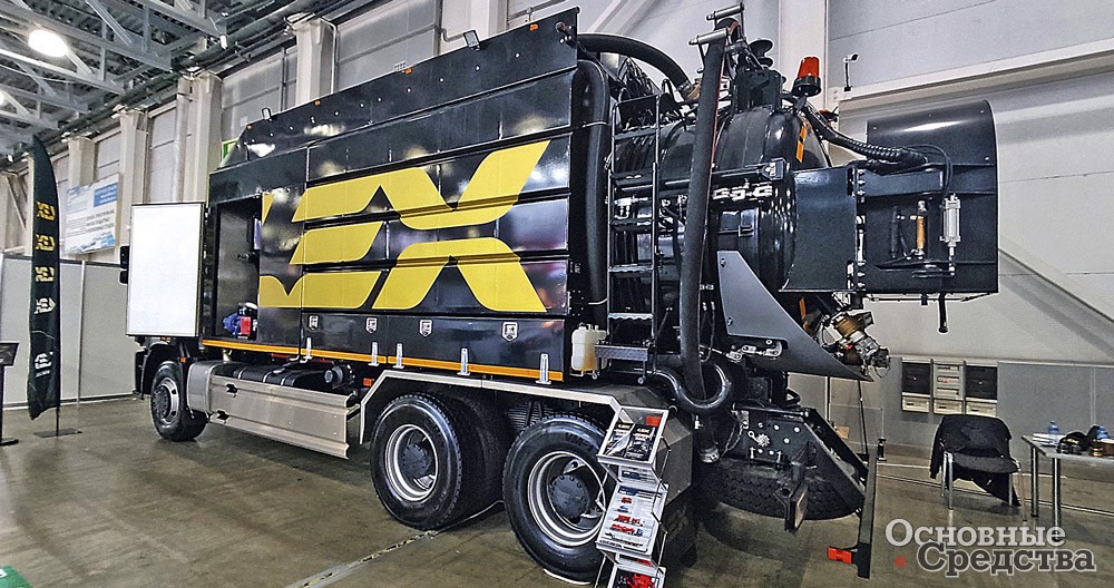 Комбинированная каналопромывочная машина LEX АВК-10-6