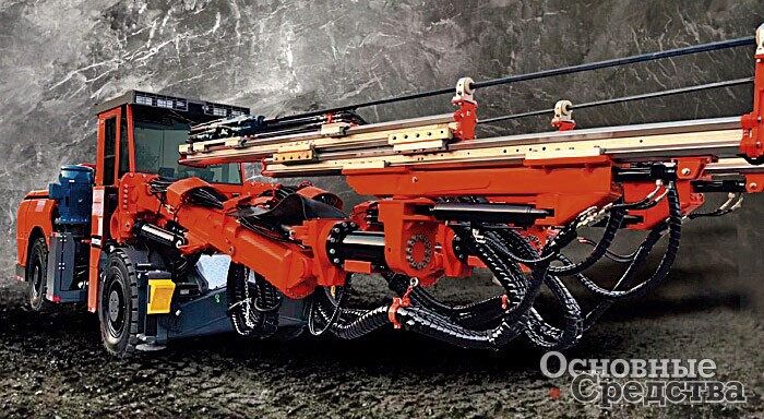 Двухстреловая установка Siton DD52 для обуривания зоны до 66,5 м[sup]2[/sup]