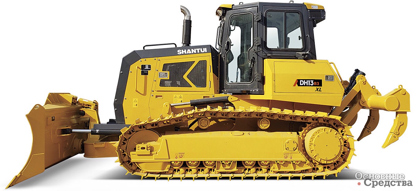 Компактный бульдозер Shantui