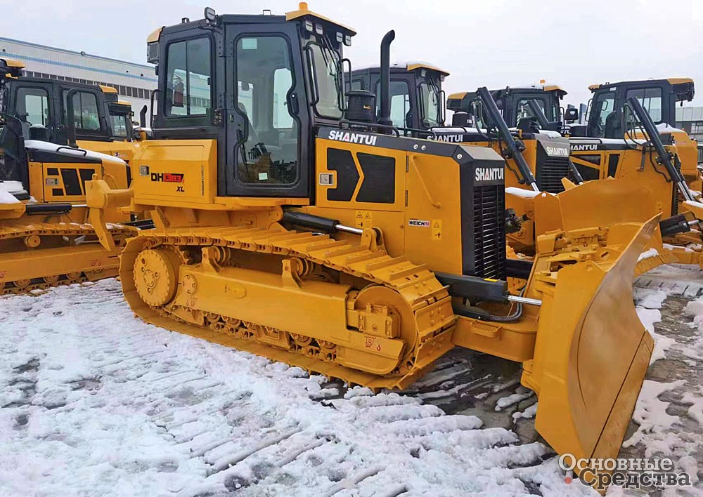Компактный бульдозер Shantui