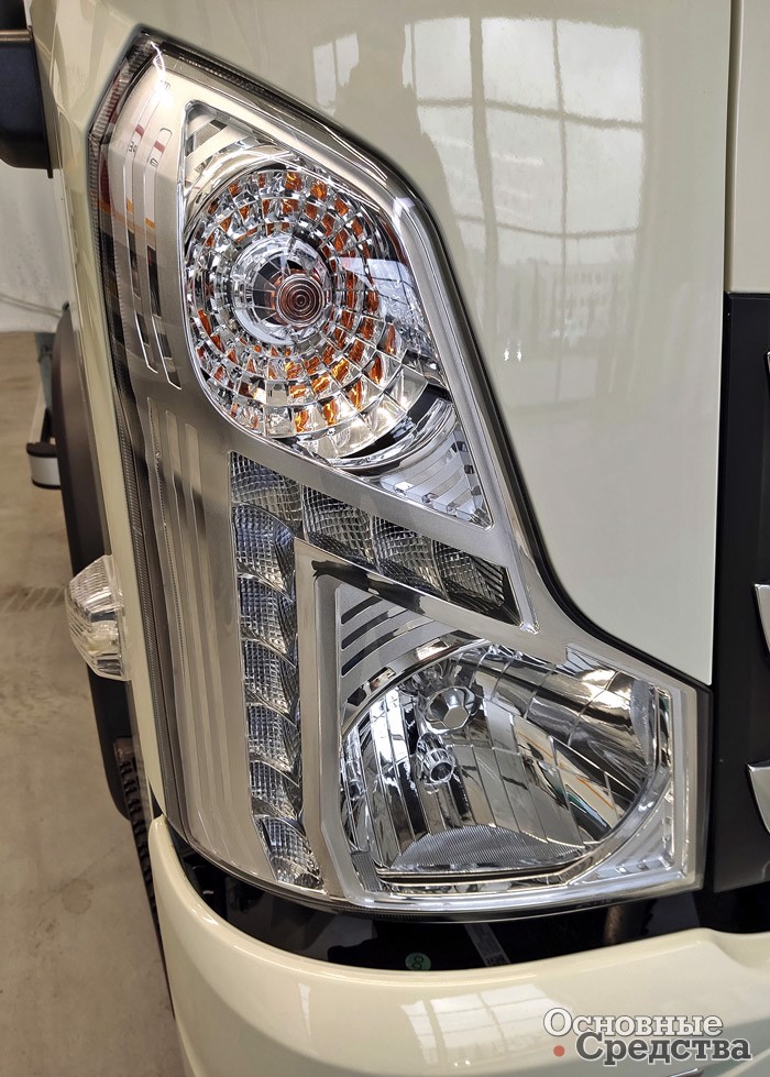 Вертикальная блок-фара