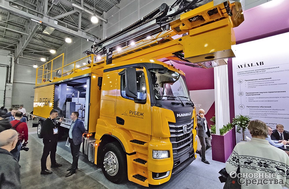 Противообледенительная машина «Рубеж» компании «МАСС ГРУПП»