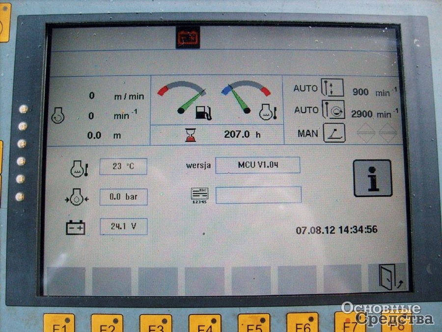 С электронной системой управления EPM, действующей в Volvo ABG 6820, легко работать даже оператору-новичку