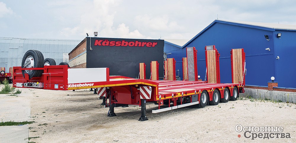 В 2012 г. Kassbohrer открыл в Ясногорске (Тульская обл.) свой завод полуприцепо