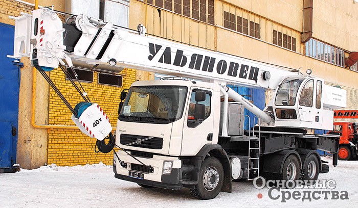 Ульяновский МКТ-40 на шасси Volvo FE – выгодное предложение для российских строителей