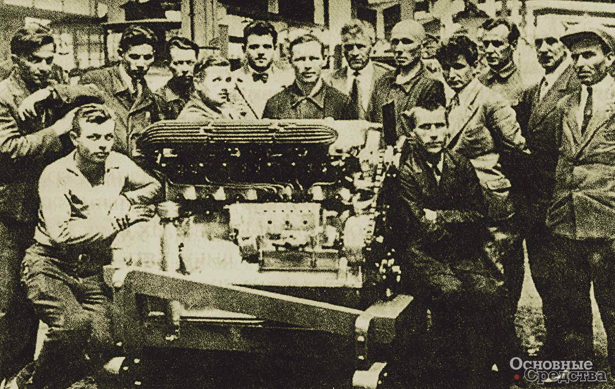 1933 г. Двигатель «Коджу», Ярославский государственный автозавод