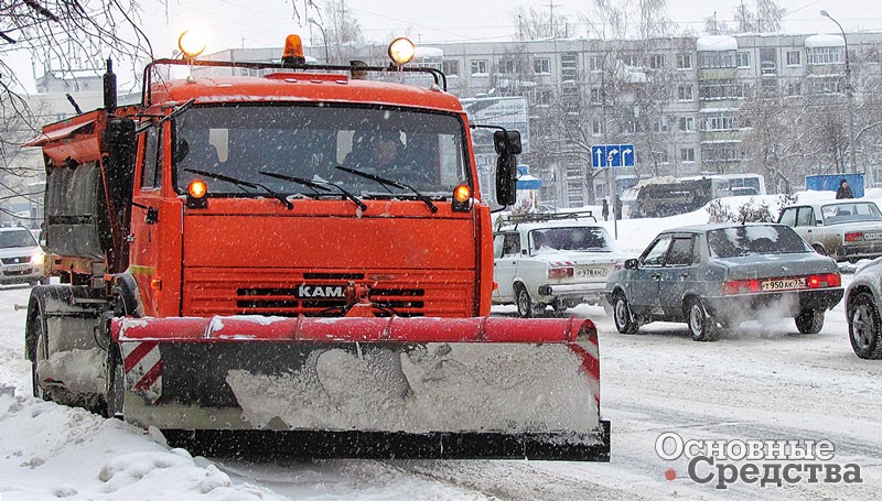 Снегоуборочная машина на базе «КамАЗа»