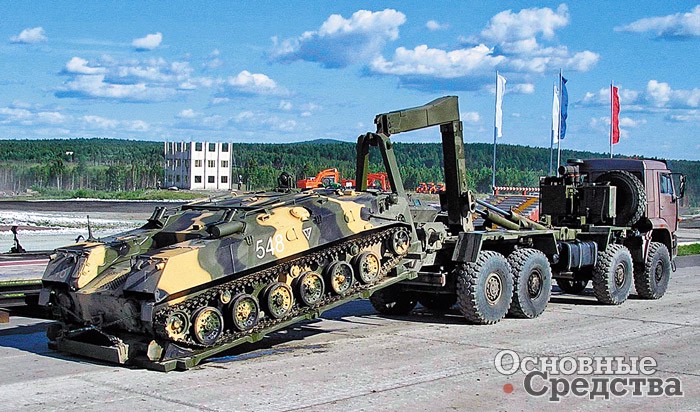 «Мультилифт» для армии на шасси КамАЗ-6560