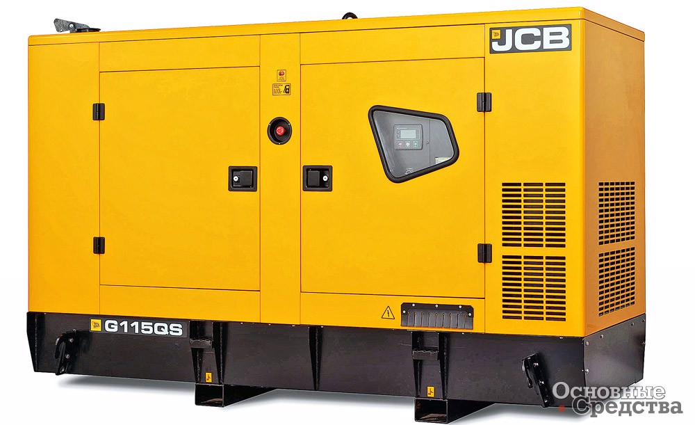 Дизельный генератор [b]JCB G115QS[/b] мощностью 84 кВт