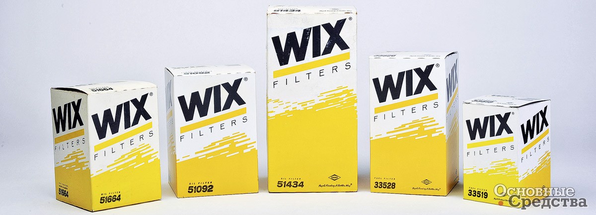 Продукты WIX Filters