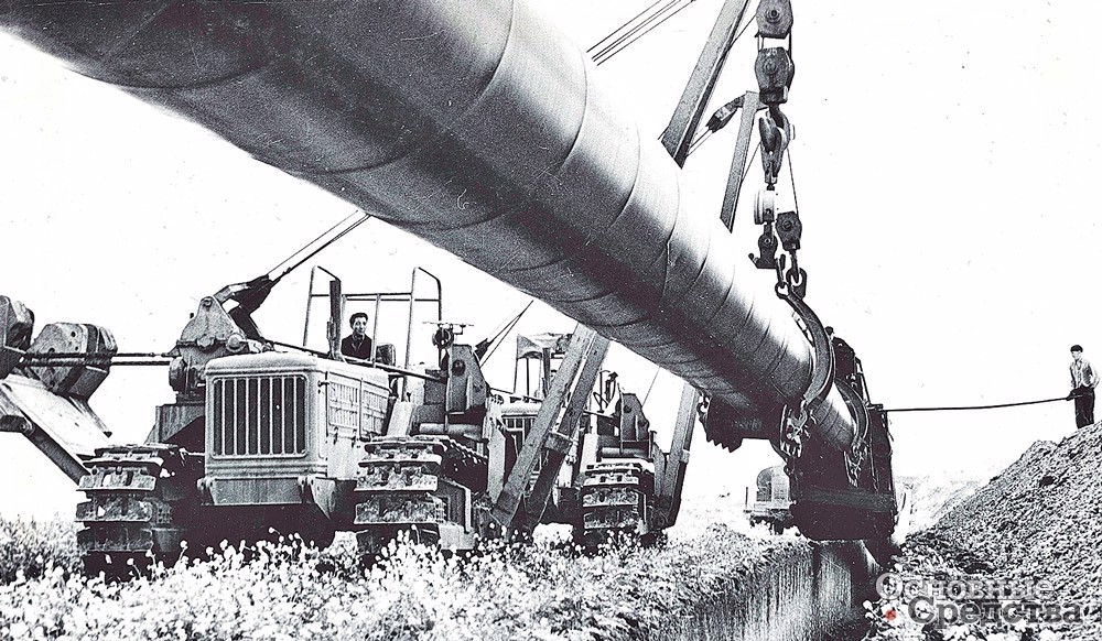 Тракторы Д-804 и Д-804М в 1960-е гг. были незаменимы на строительстве трубопроводов