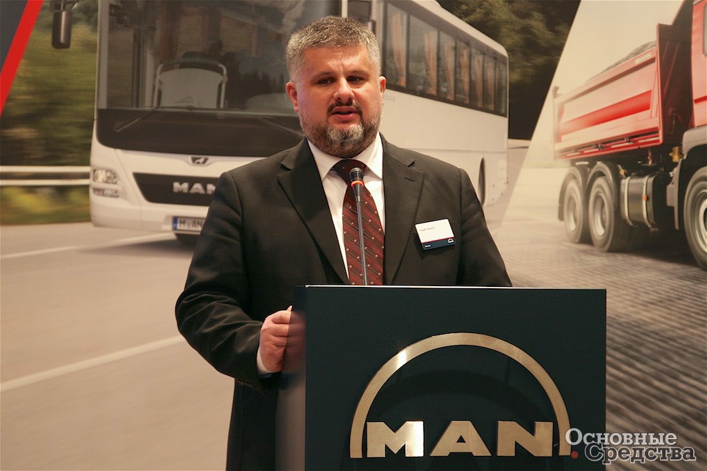 Андрей Харченко, директор по продажам грузовых автомобилей «МАН Трак энд Бас Рус» 
