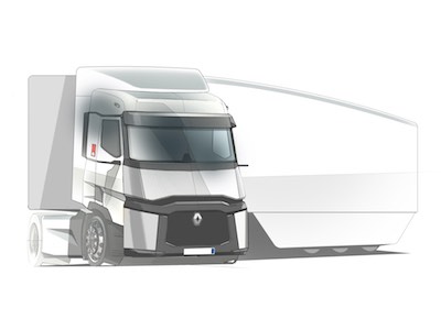Renault Trucks: новый демонстрационный грузовик с экономичным потреблением топлива и пониженными выбросами CO2