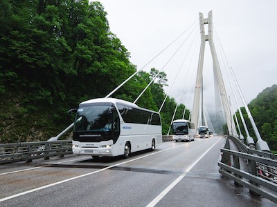 Поставка трех туристических автобусов Neoplan Cityliner L P16 в Сочи