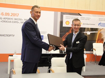 Scania подписала экологические соглашения с ключевыми партнерами на выставке COMTRANS 2017