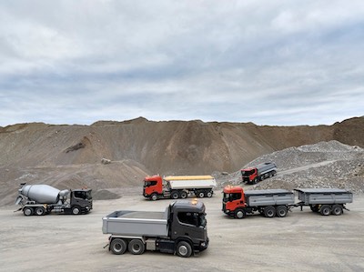 Scania запускает линейку строительных автомобилей нового поколения