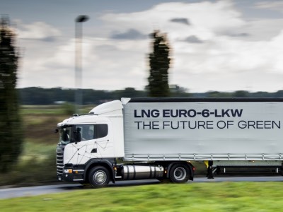 100 газомоторных Scania обеспечат «зеленую» логистику концерна Volkswagen AG