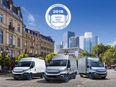 IVECO Daily Blue Power получил титул «Международный фургон года 2018»