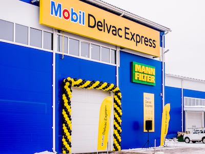 Сеть Mobil Delvac Express расширяется: в Тюмени открылась 50-ая станция по замене масла