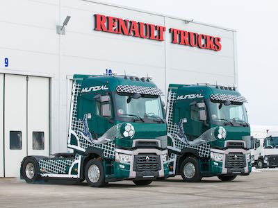 Renault Trucks Россия представляет ограниченную серию грузовиков Renault Trucks T-High Mundial