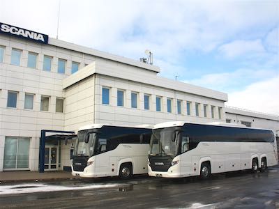Scania Touring для компании «Совавто-С.Петербург»