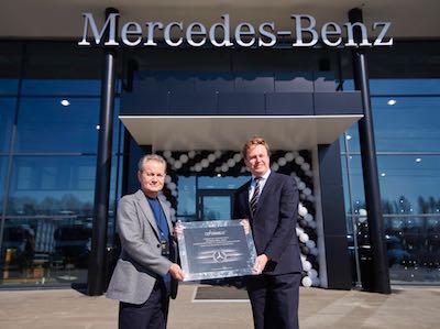 Открыт дилерский центр грузовой техники Mercedes-Benz в Иркутске